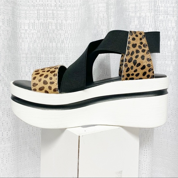 ShuShop Shoes - ShuShop NEW Jacqueline Cheetah Wedge Platform Shoe